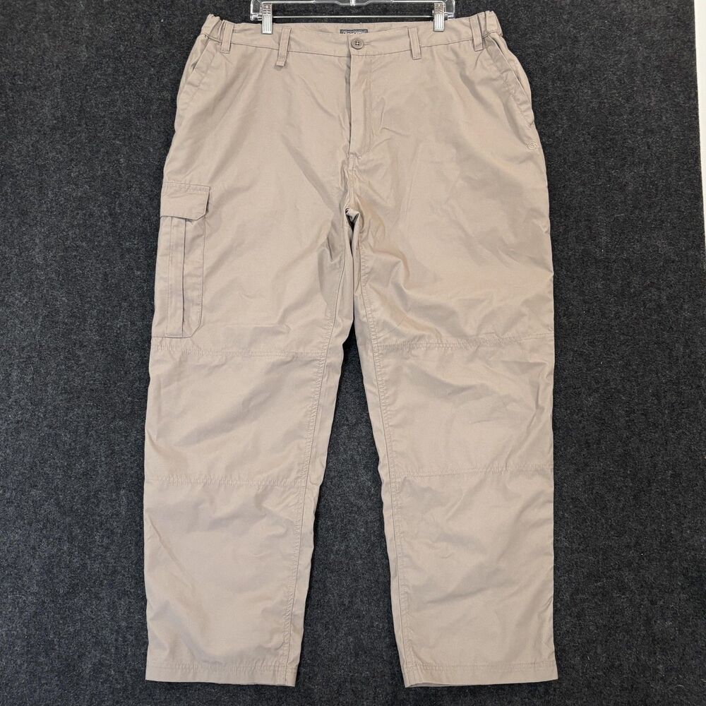 Craghoppers Kiwi Classic Pants Men's 42 Regular Khaki Cargo Water Repellent